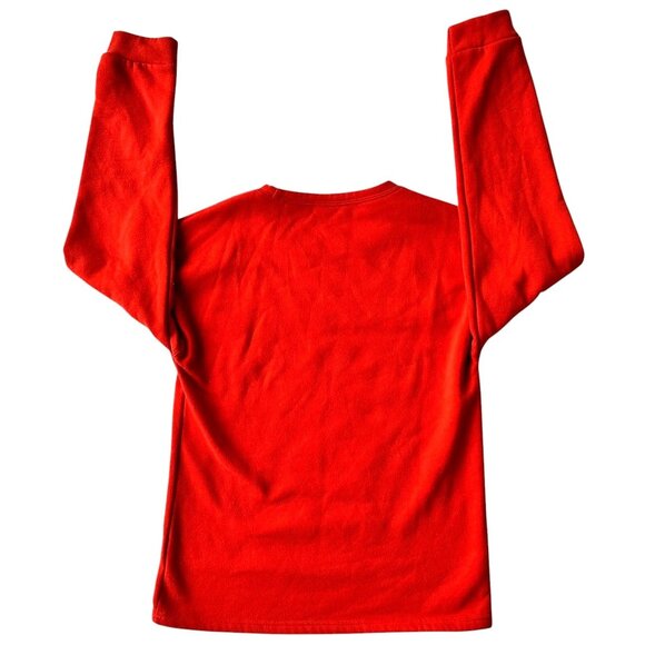 SheShow Basic Witch Sweatshirt Medium Orange  Halloween Starbucks Mermaid NWOT - Picture 8 of 12